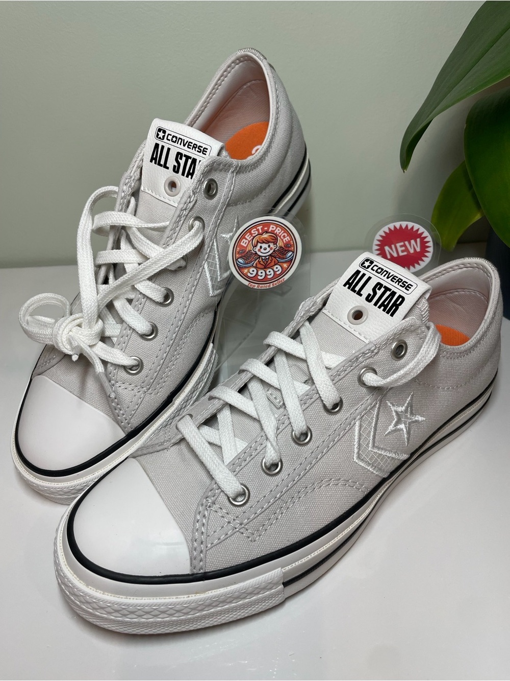 Converse Star Player 76 OX - Size W8/ M6.5 Athletic Casual Canvas Sneakers - New
